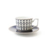 Sapphire Cup & Saucer set of 4