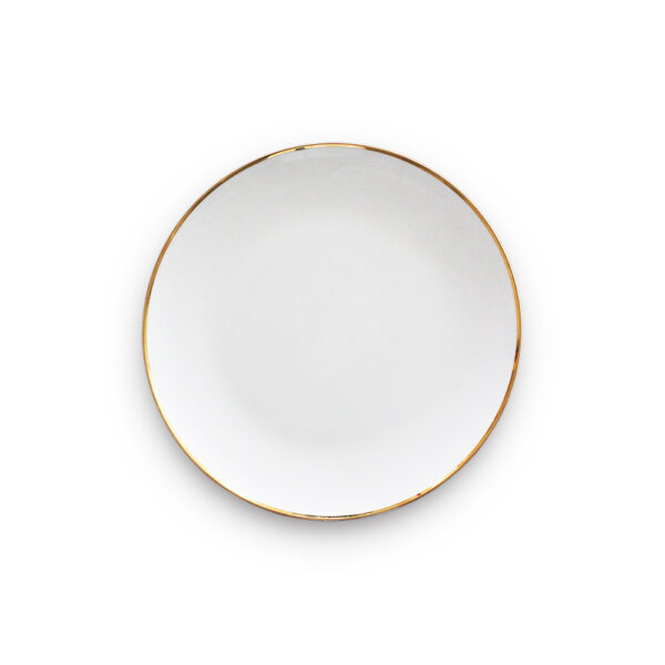 Halo Gold Salad plates set of 4