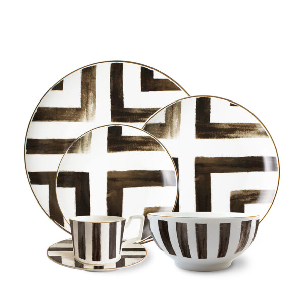 Onyx Salad plates set of 4 - Image 2